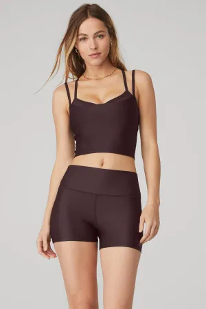 Airlift Double Check Bra Tank - Raisin