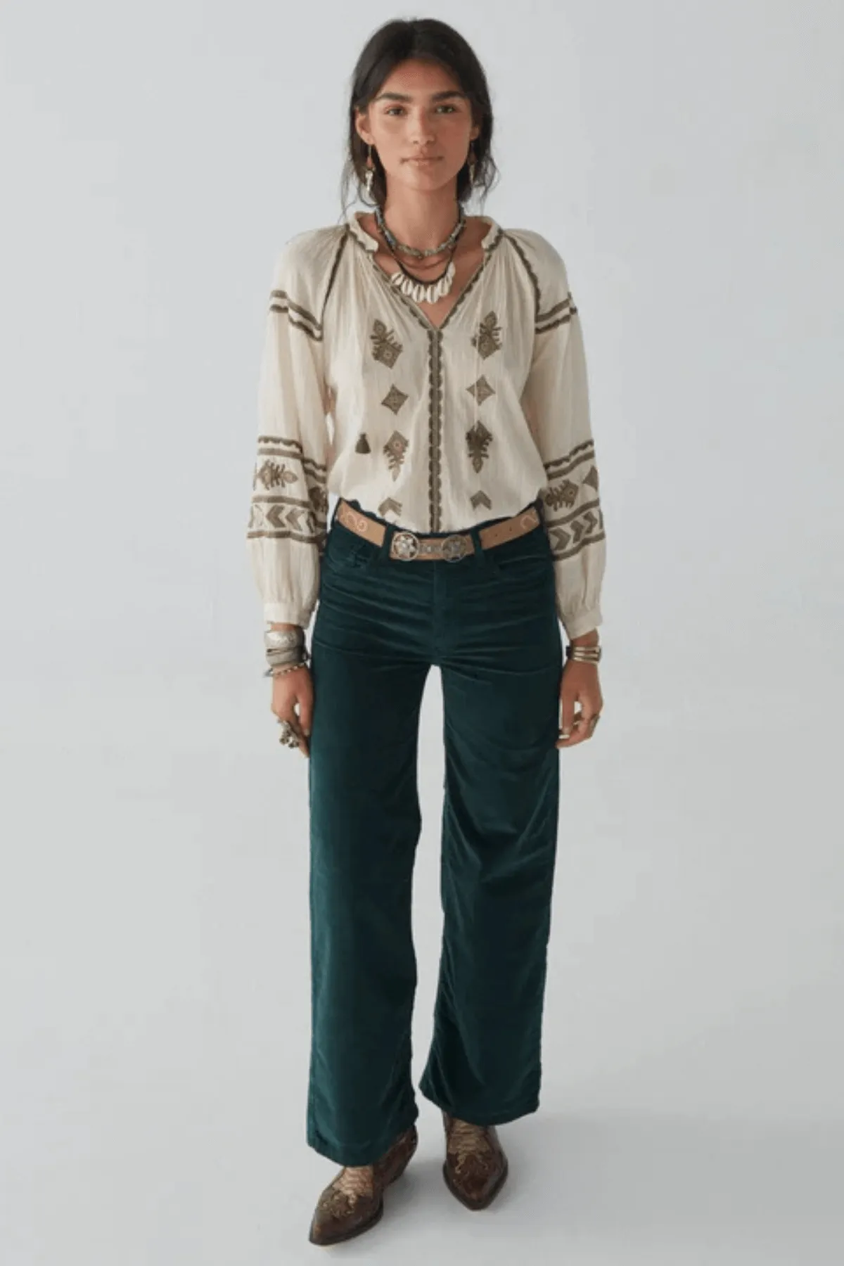 AUDREY BLOUSE CELO FINITO