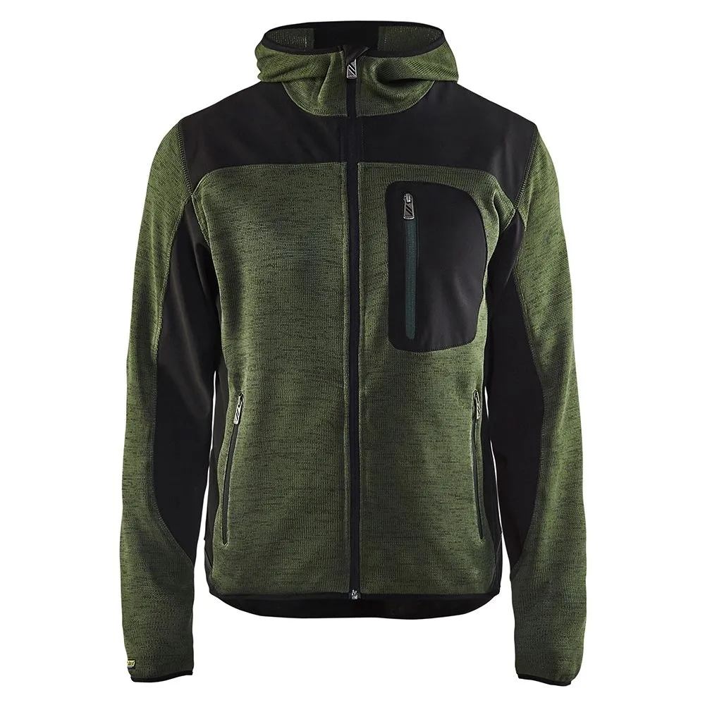 Bl&#xE5;kl&#xE4;der&#x20;4930-2117&#x20;Knitted&#x20;Jacket&#x20;-&#x20;Army&#x20;Green