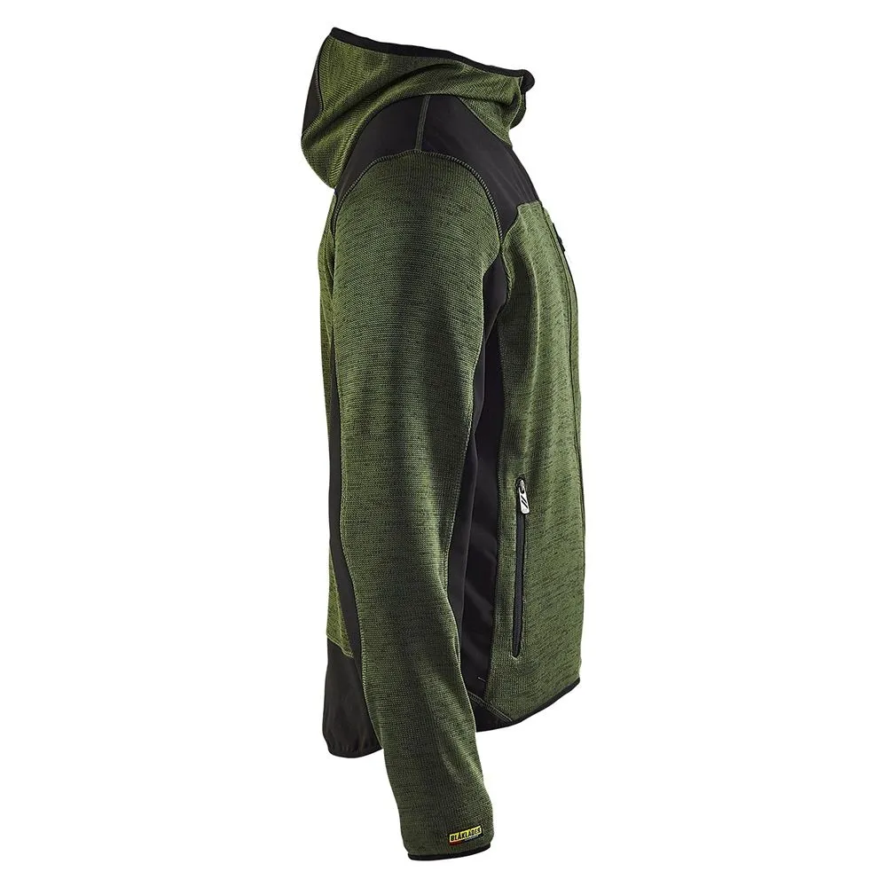 Bl&#xE5;kl&#xE4;der&#x20;4930-2117&#x20;Knitted&#x20;Jacket&#x20;-&#x20;Army&#x20;Green
