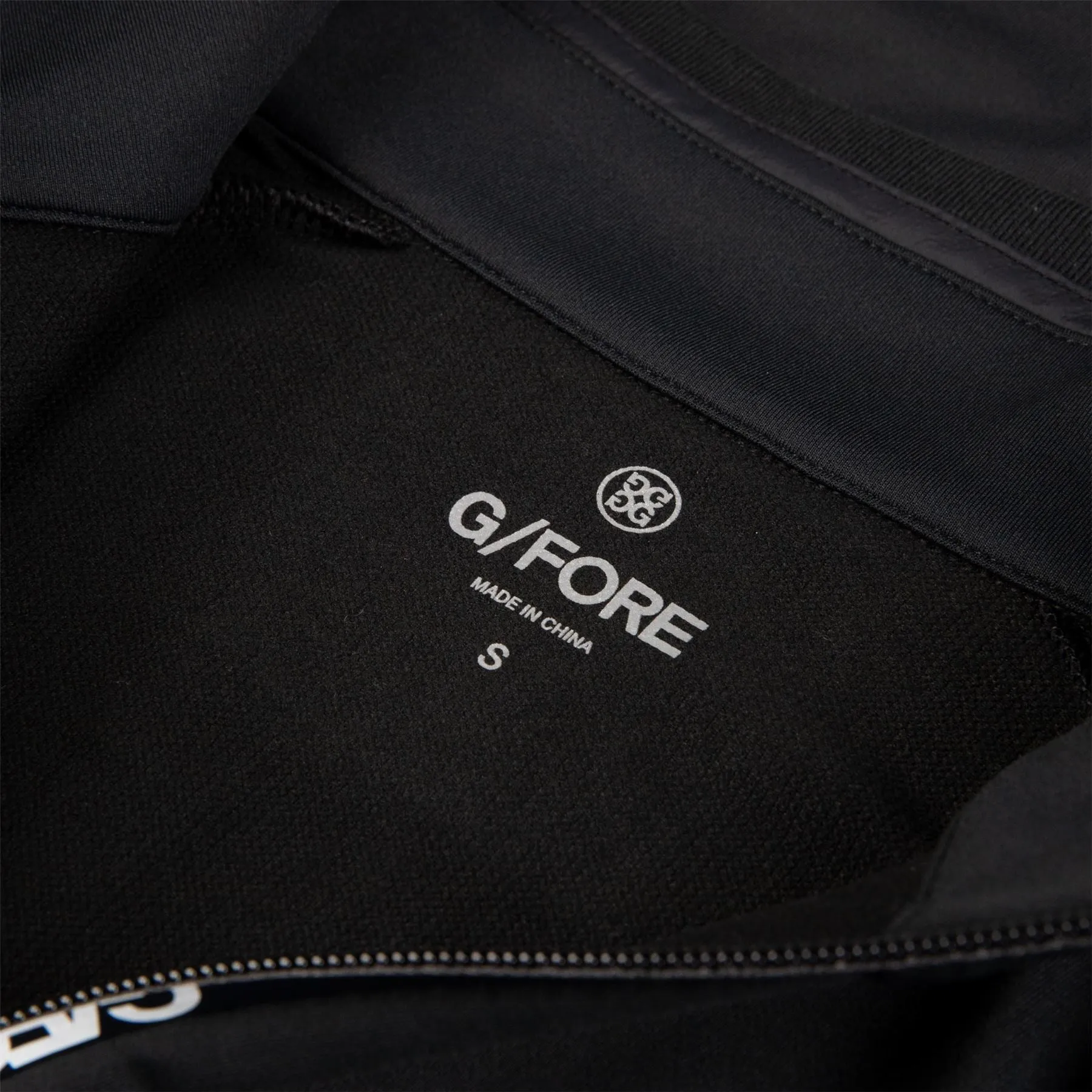 Brushed Back Tech Melange Quarter Zip Pullover Onyx - 2024