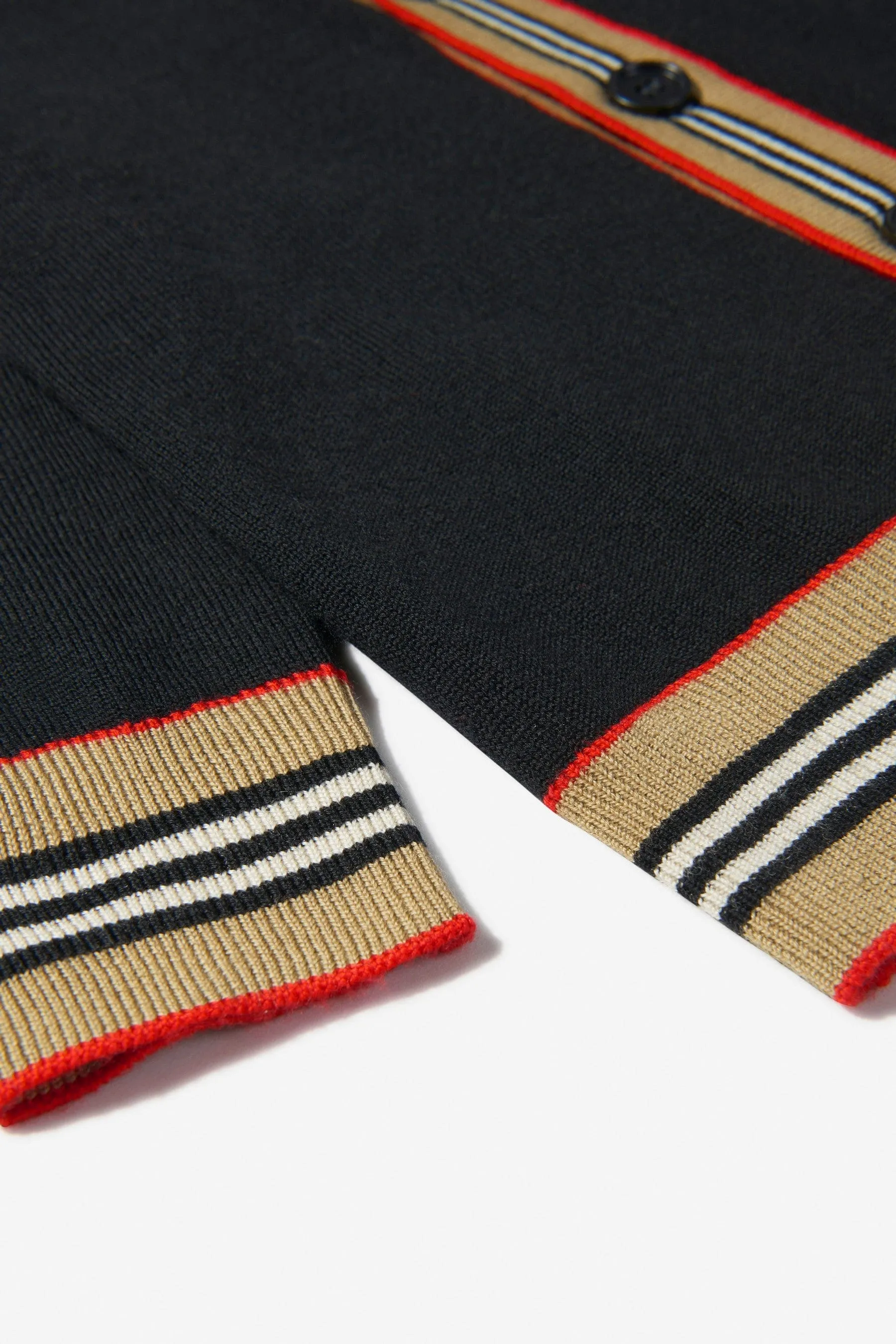 Burberry Boys Graham Cardigan in Black