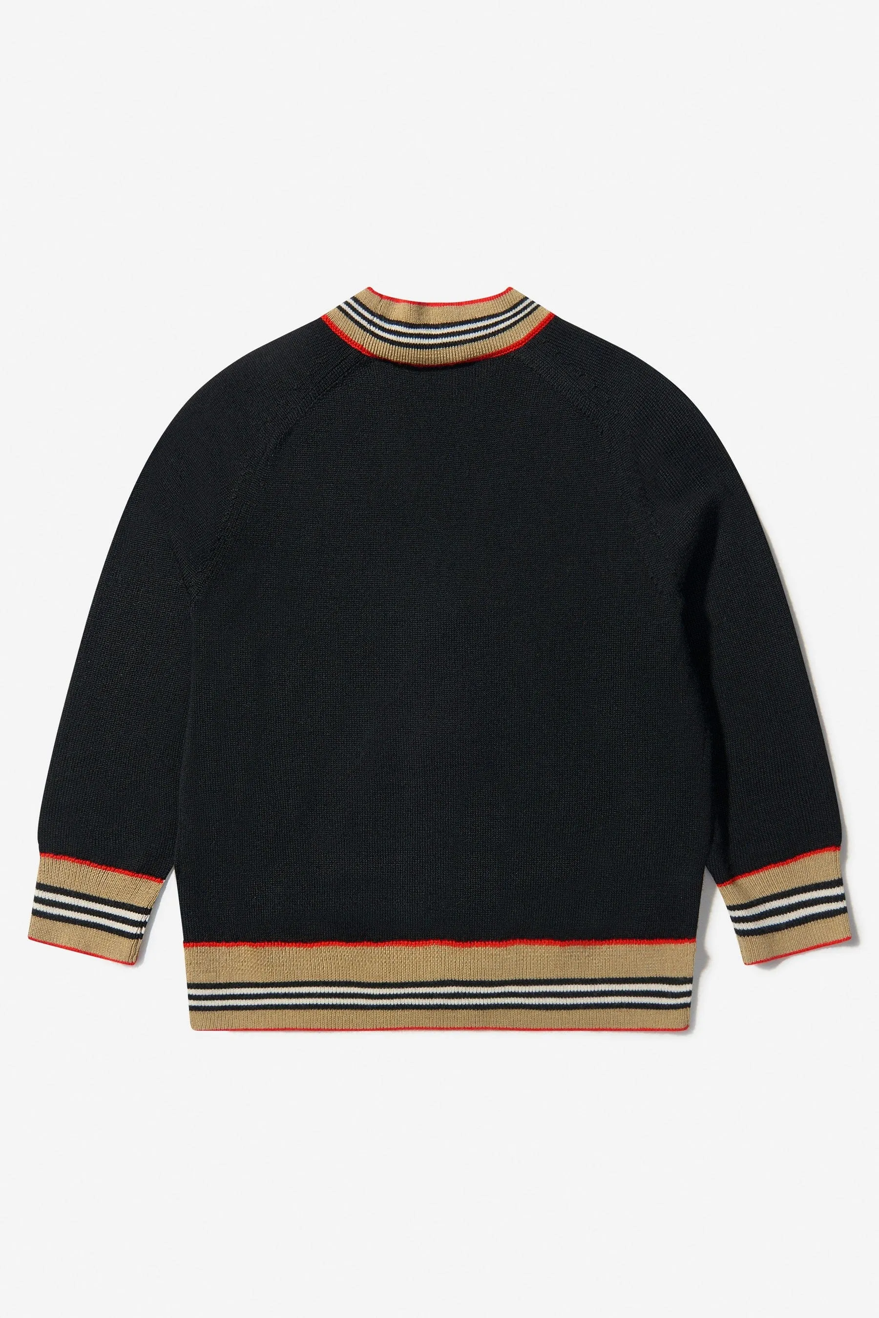 Burberry Boys Graham Cardigan in Black