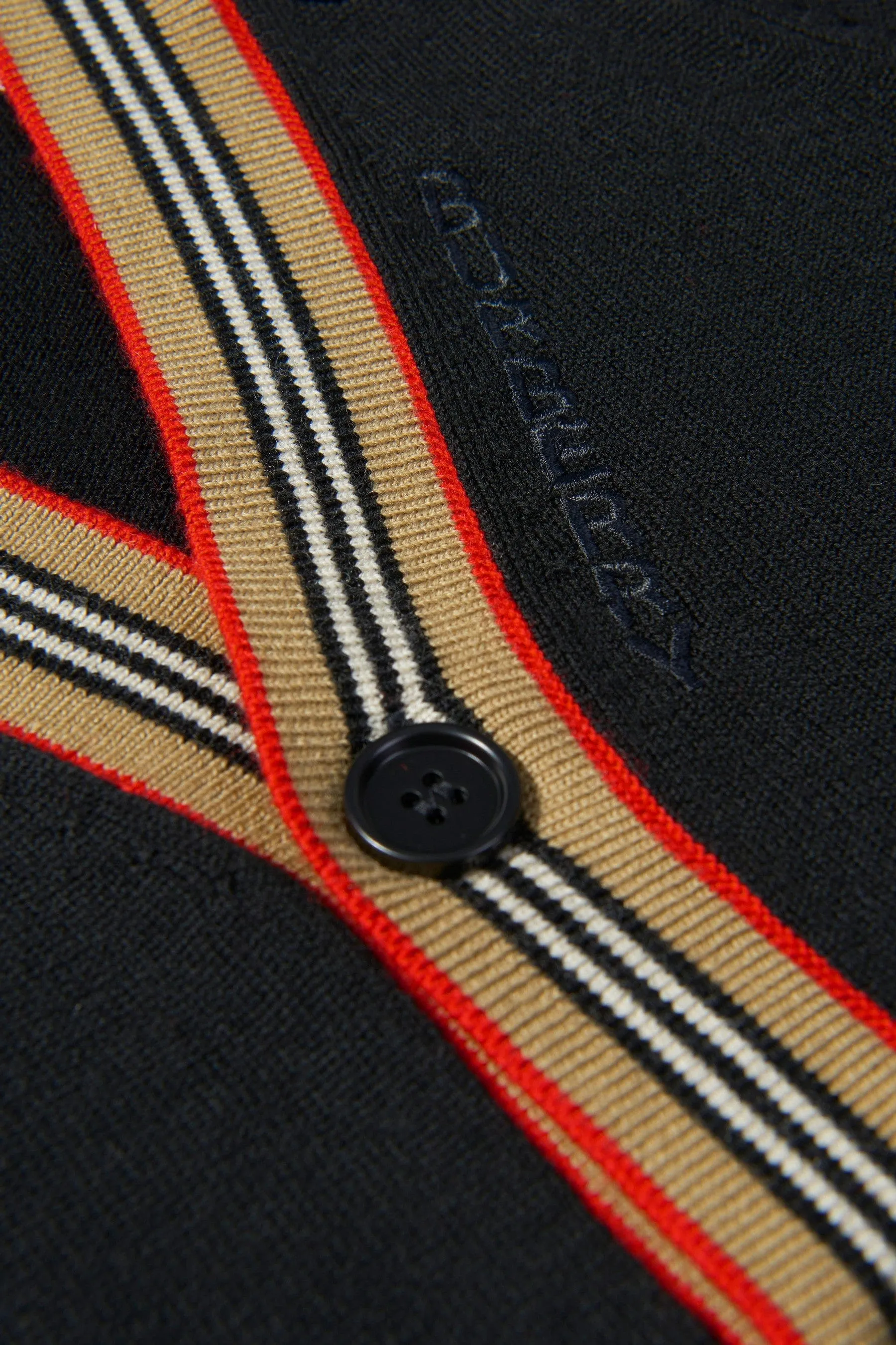 Burberry Boys Graham Cardigan in Black