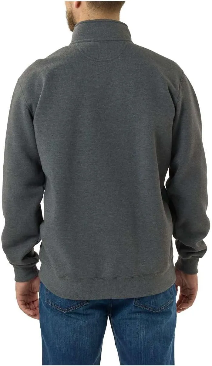 Carhartt Men's Loose Fit Midweight Quarter-Zip Mock-Neck Sweatshirt