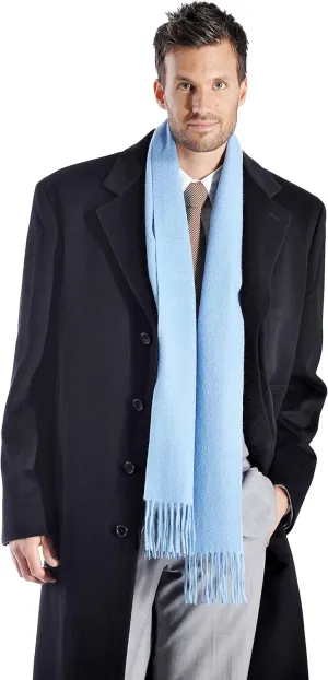Cashmere Boutique: 100% Pure Cashmere Unisex Winter Scarf (20 Colors, Size: 12" x 60")