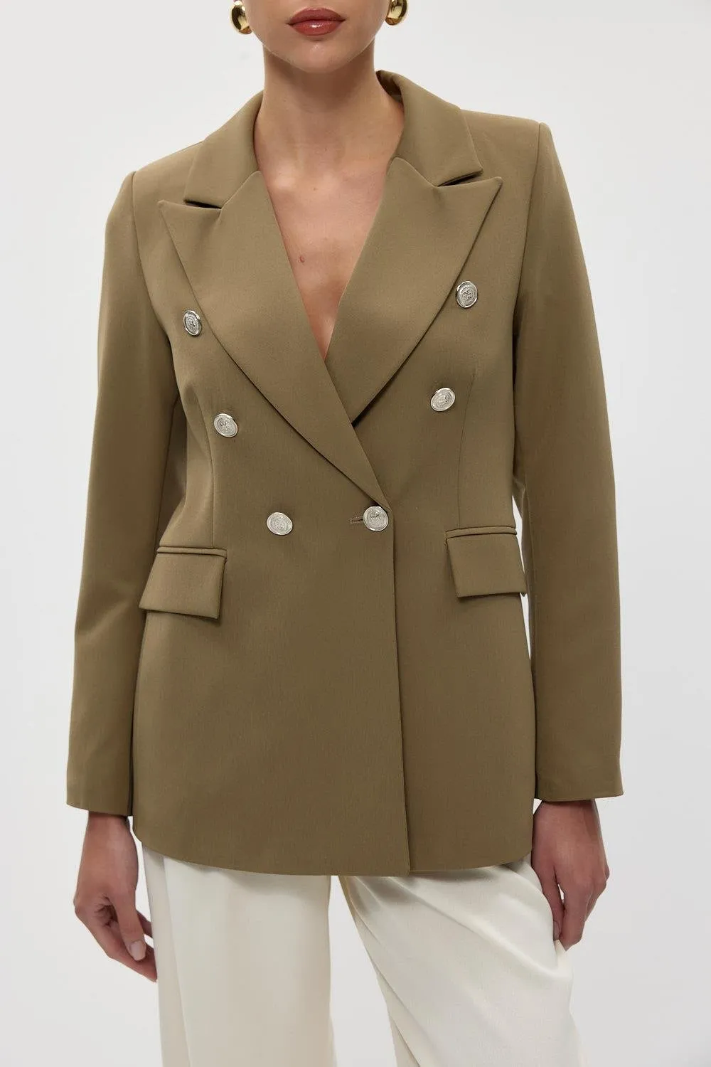 Double Breasted Blazer Women's Jacket