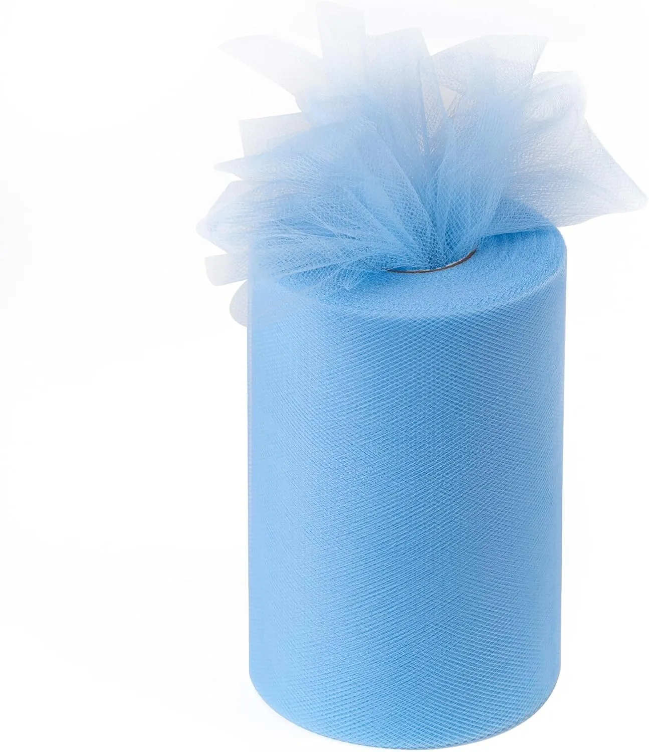 Fuchsia Tulle Fabric Rolls 6 Inch by 100 Yards (300 feet) Tulle Roll Spool Fabric for DIY Tutu Skirt Baby Shower Birthday Party Wedding Decorations Christmas Craft Supplies (Fuchsia)