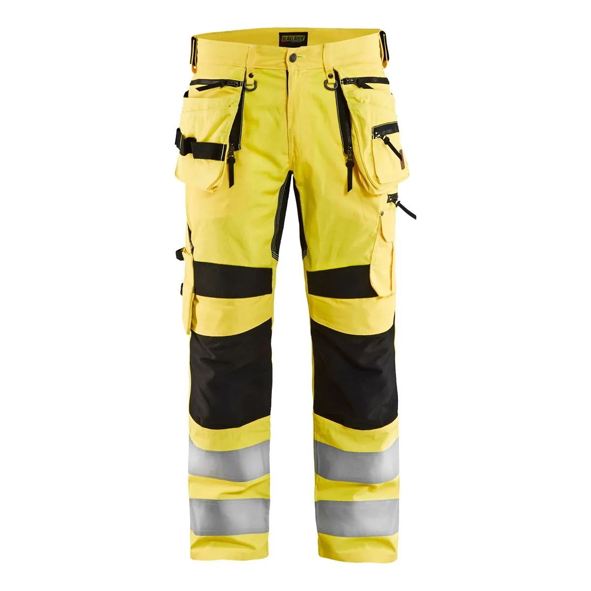 High&#x20;Vis&#x20;Trousers&#x20;With&#x20;Stretch&#x20;1995&#x20;High&#x20;Vis&#x20;Geel&#x2F;Marine&#x20;-&#x20;Bl&#xE5;kl&#xE4;der