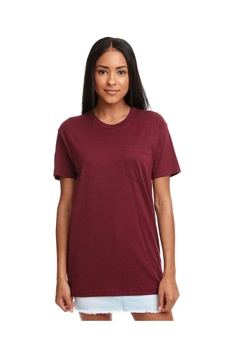 Next Level 3605: Unisex Pocket Crew