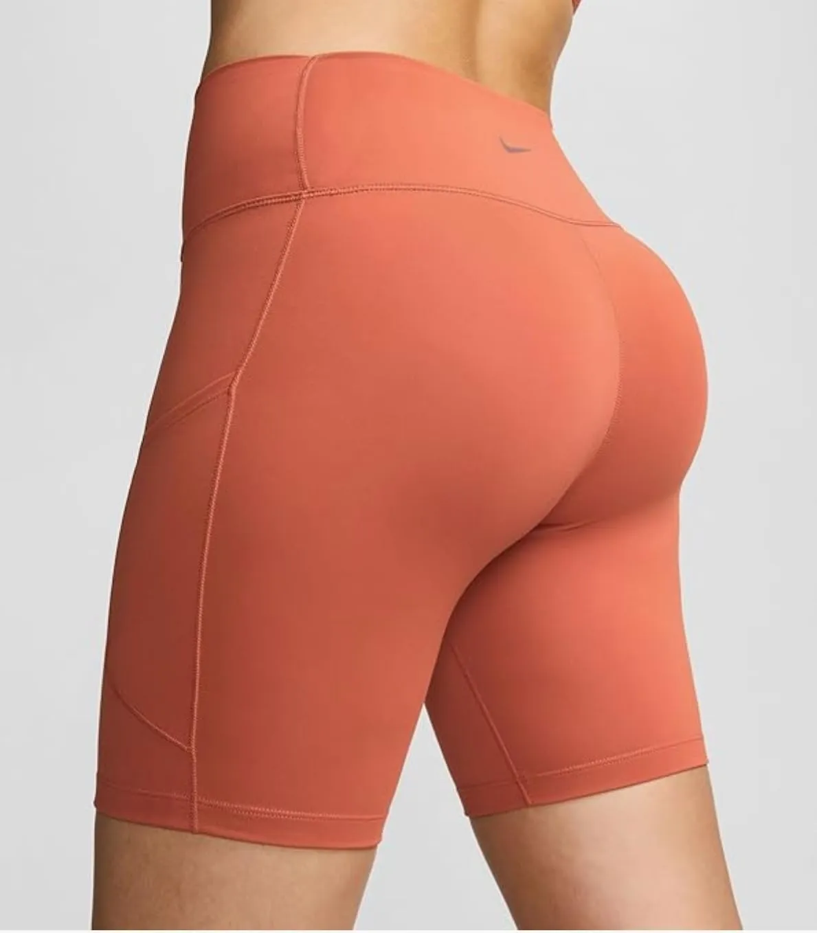 Nike Dri-FIT One Women's High-Waisted 8" Biker Shorts Tight Fit