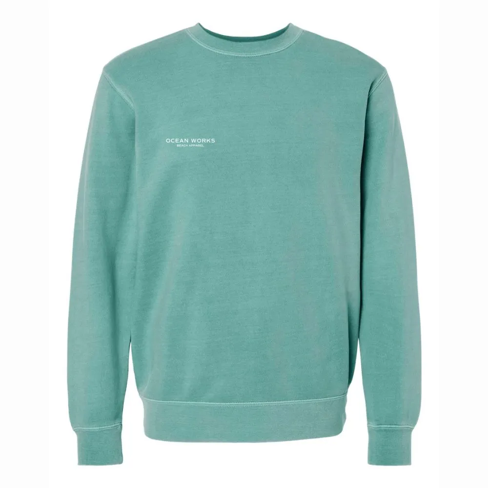 Ocean Works Subtle Logo Crewneck Sweatshirt