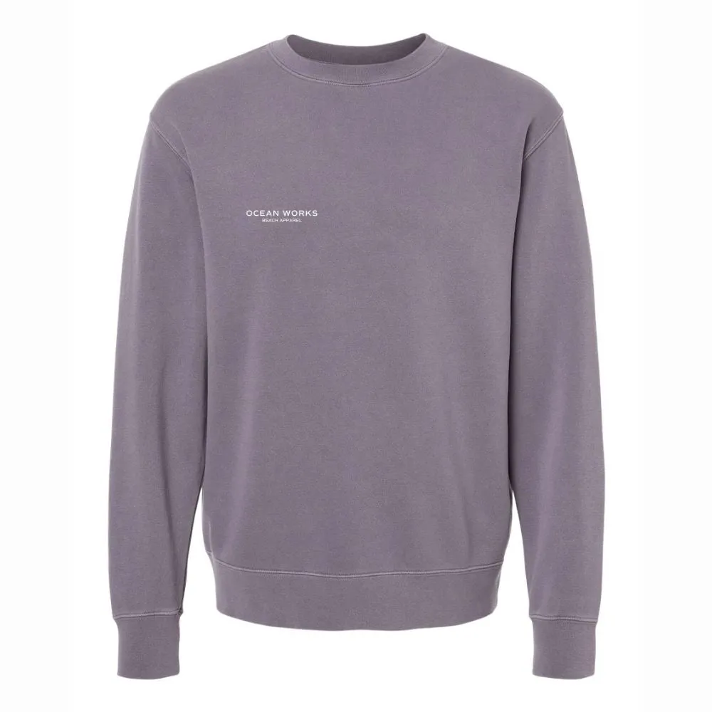 Ocean Works Subtle Logo Crewneck Sweatshirt