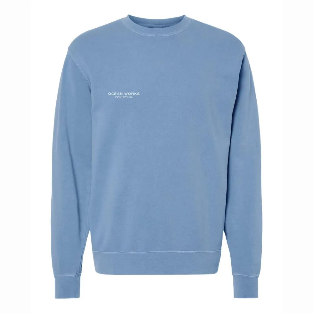 Ocean Works Subtle Logo Crewneck Sweatshirt
