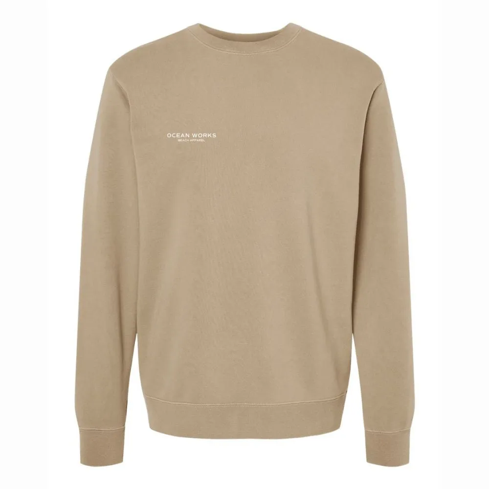 Ocean Works Subtle Logo Crewneck Sweatshirt