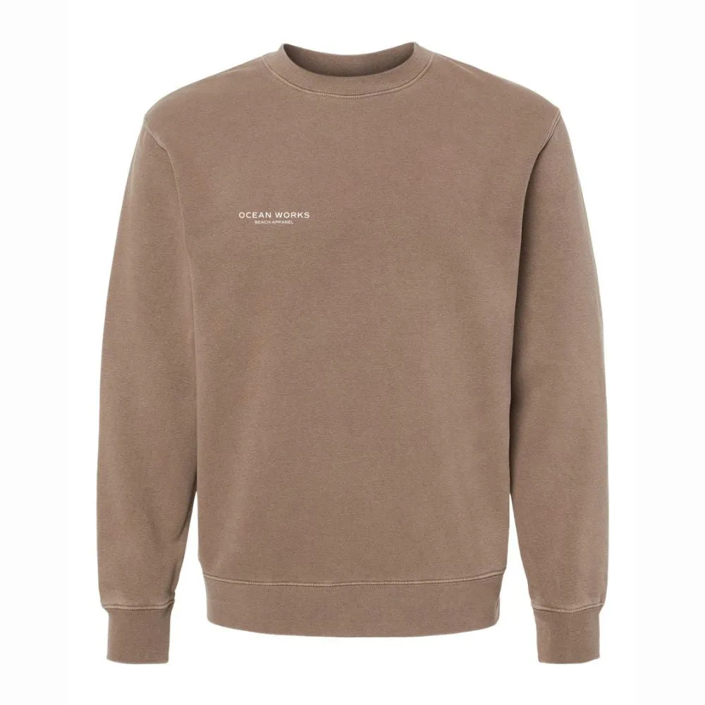 Ocean Works Subtle Logo Crewneck Sweatshirt