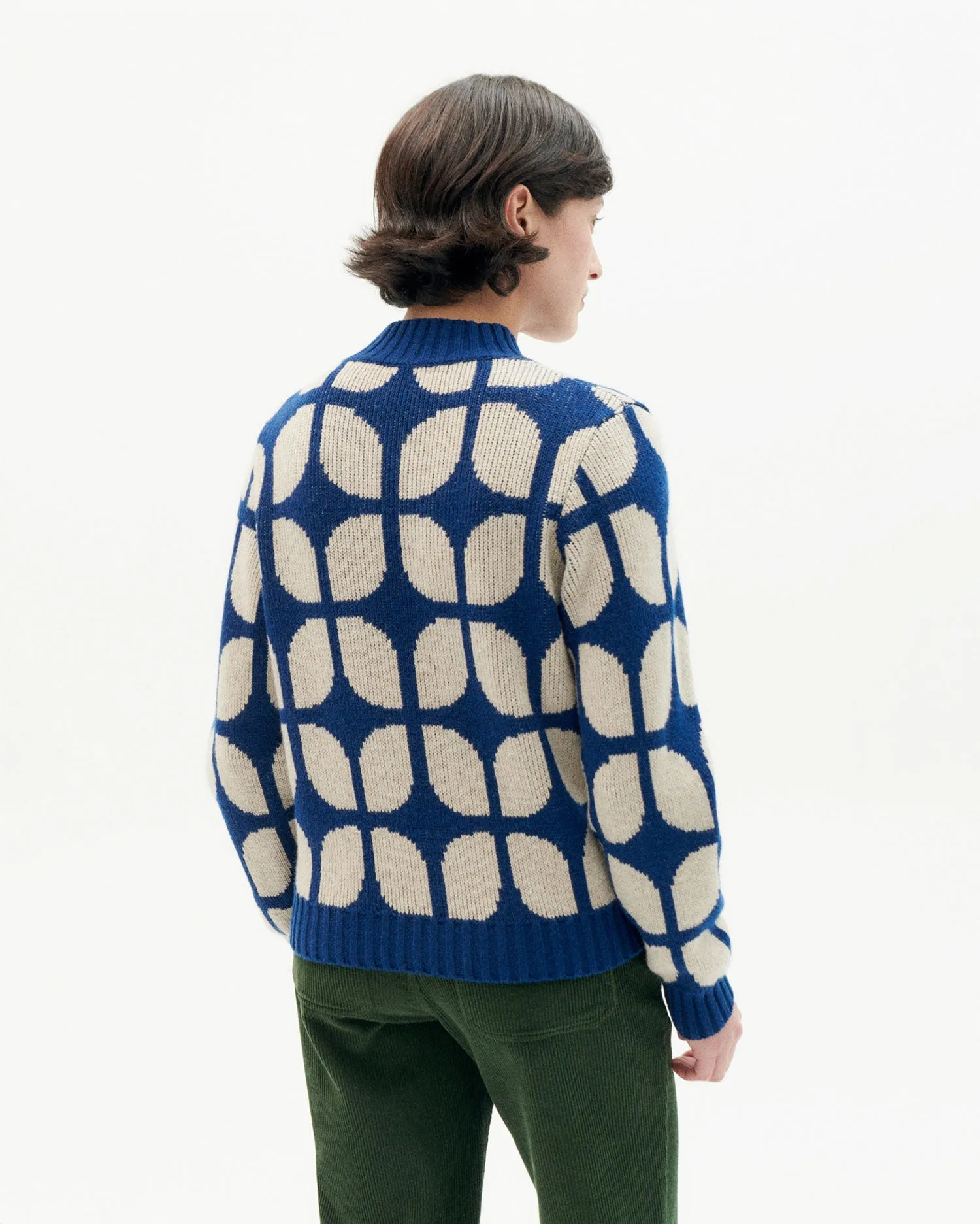 Ops Wool Sweater Blue