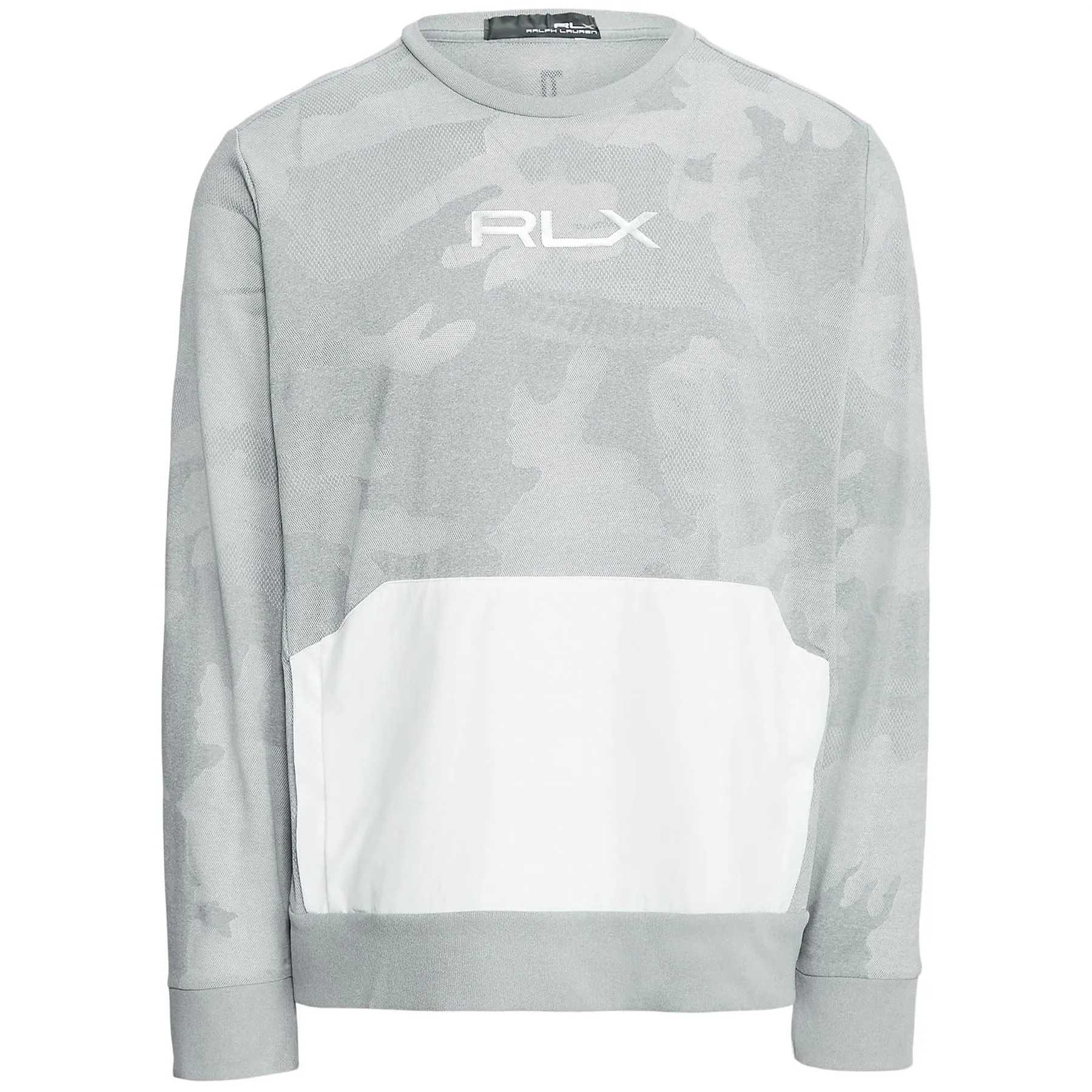 Performance Camo Jacquard Pullover Andover Heather - SU22
