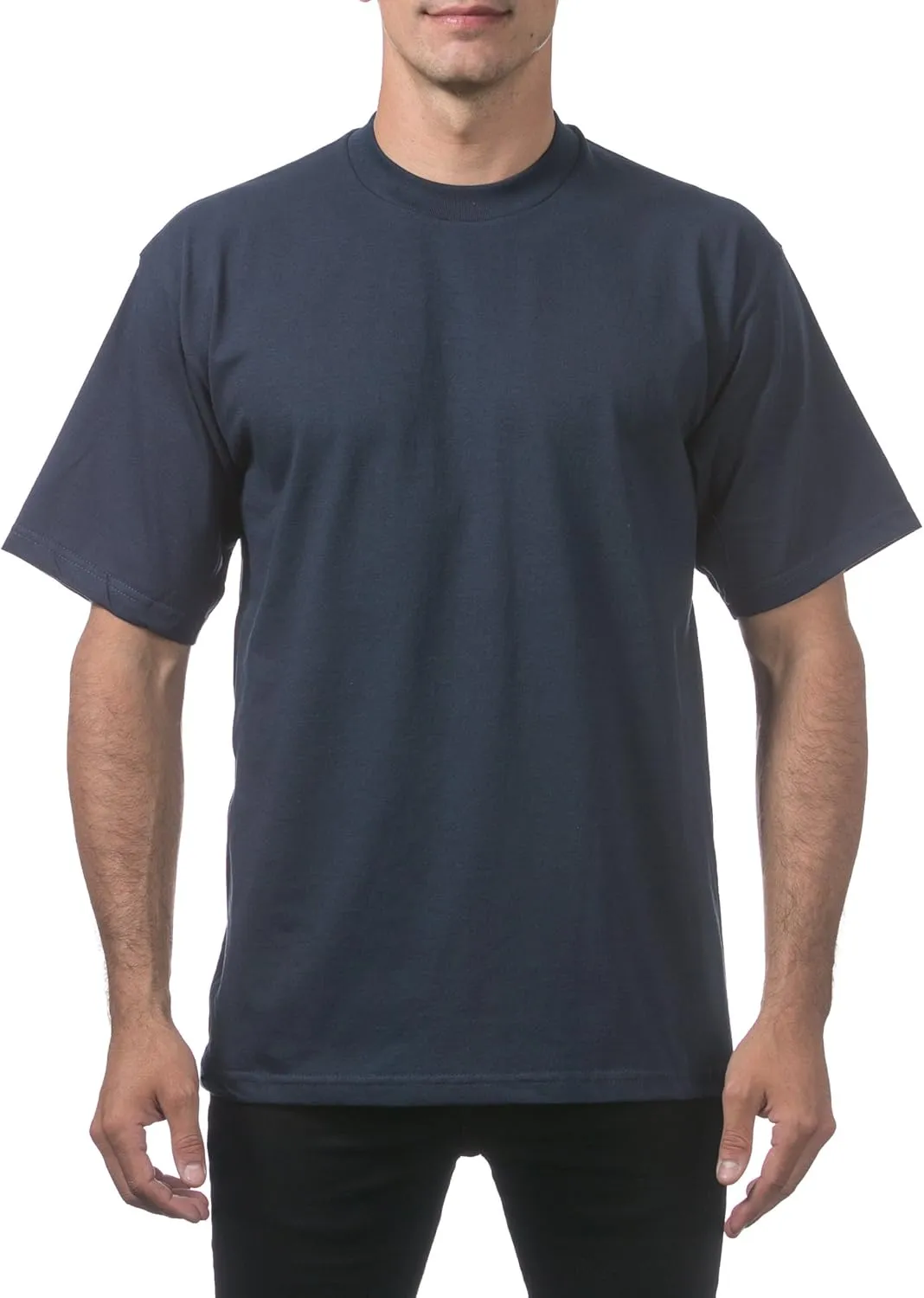 Pro Club Men's 3-Pack Heavyweight Cotton Short Sleeve Crew Neck T-Shirt