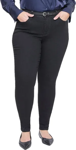 Royalty For Me Womens Women's Plus Essential High Rise Skinny Jean