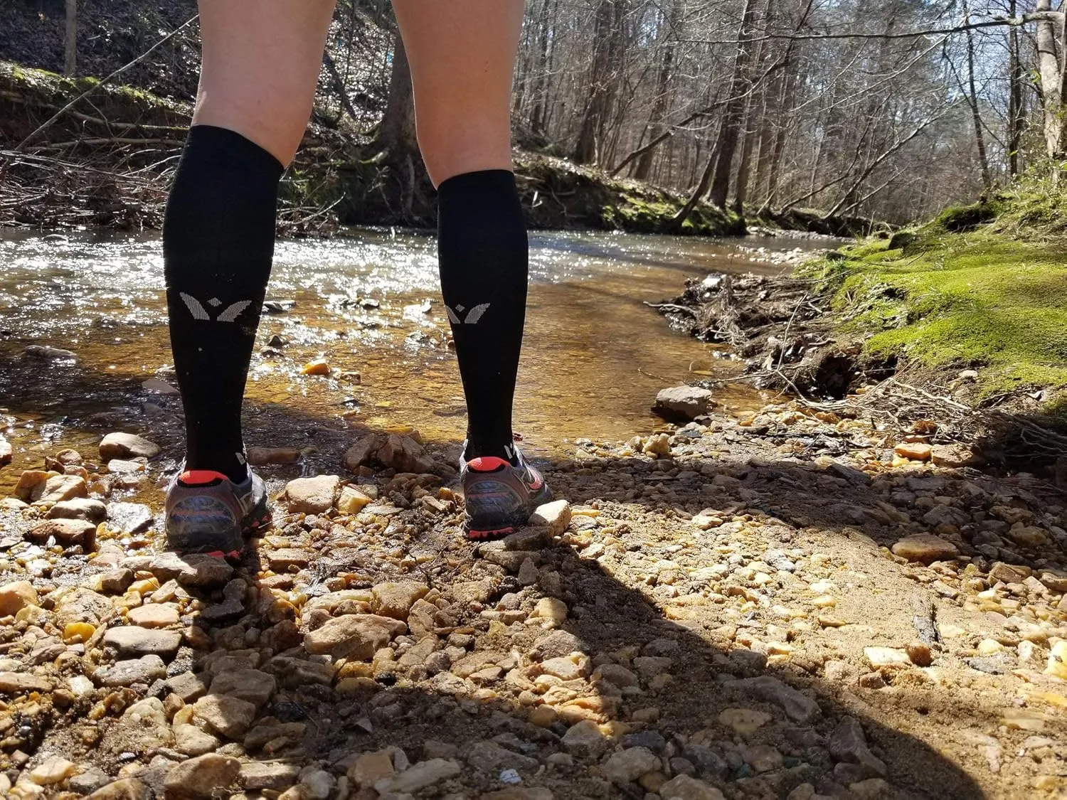 Swiftwick ASPIRE TWELVE Running Socks, Knee High Compression Fit