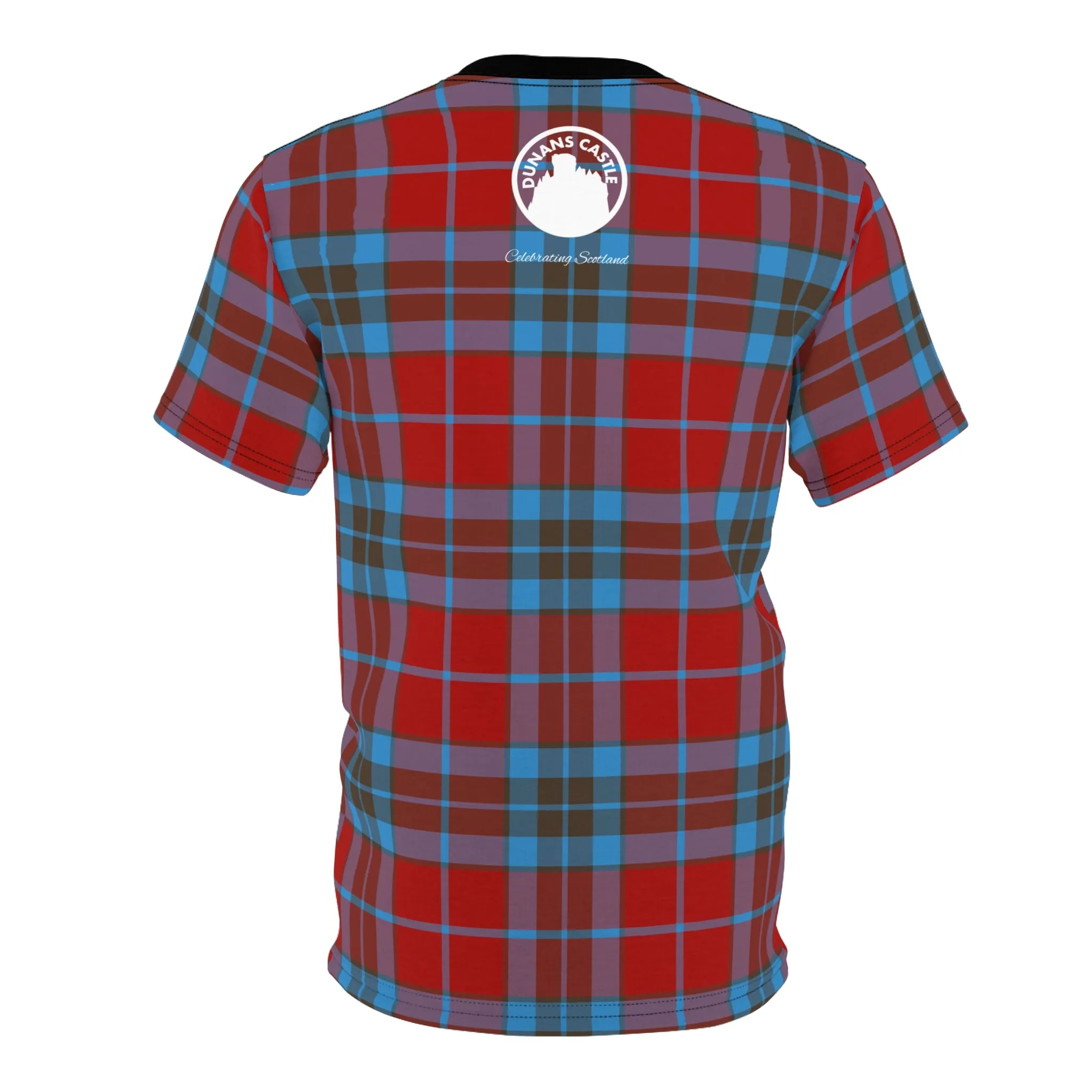 The Thompson Modern Red Tartan Tee