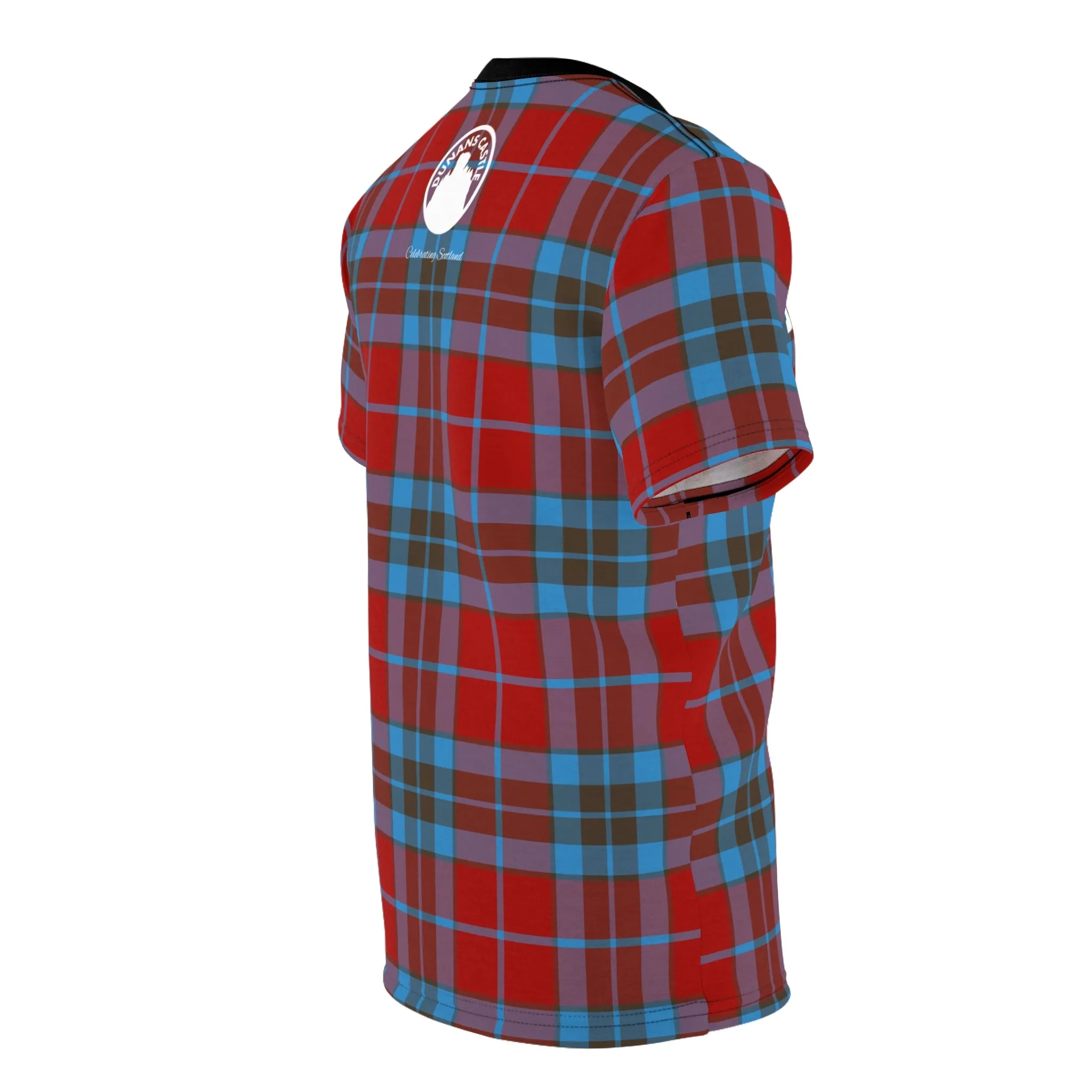 The Thompson Modern Red Tartan Tee