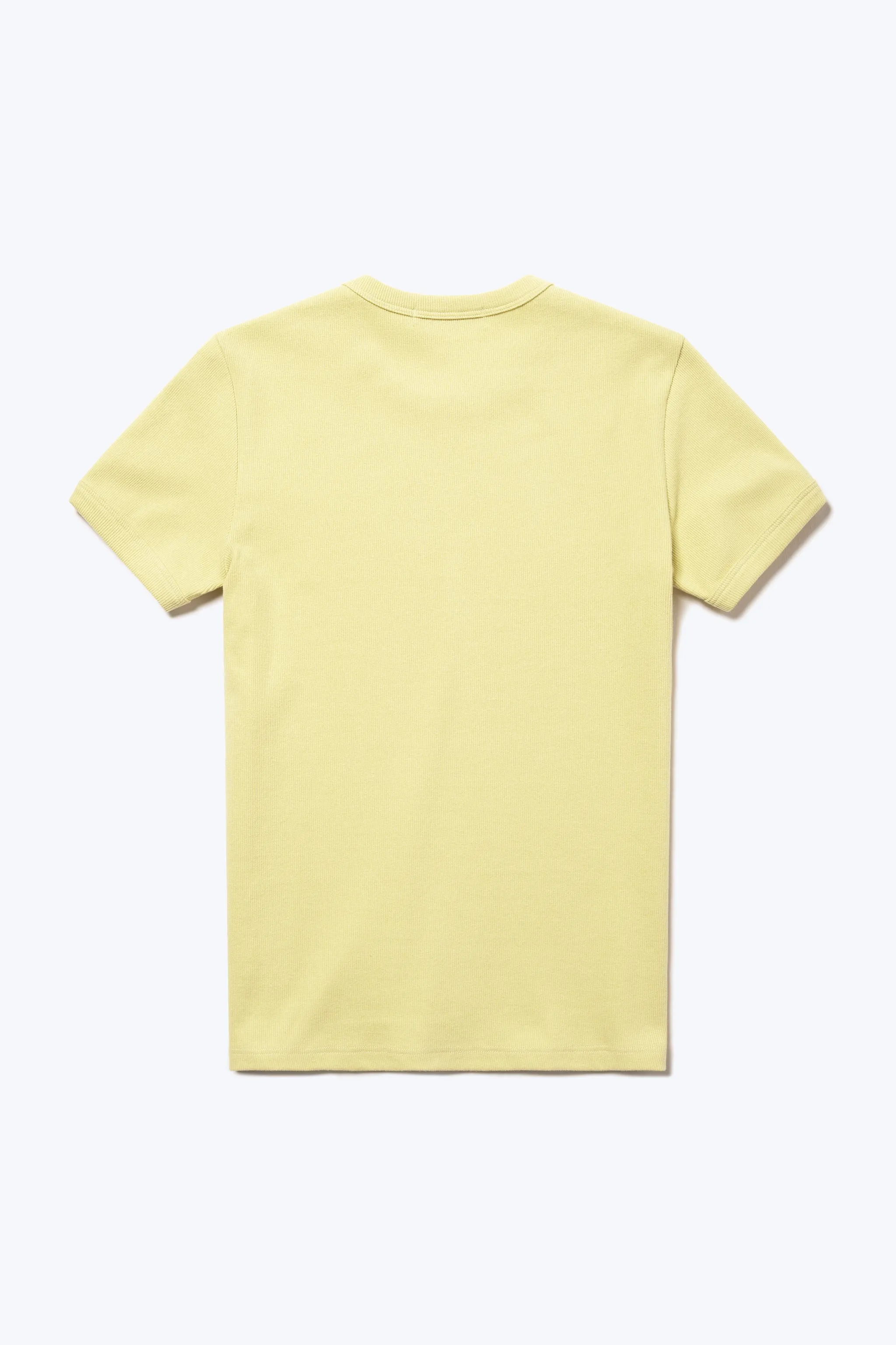 Veil Rib Tee Straw