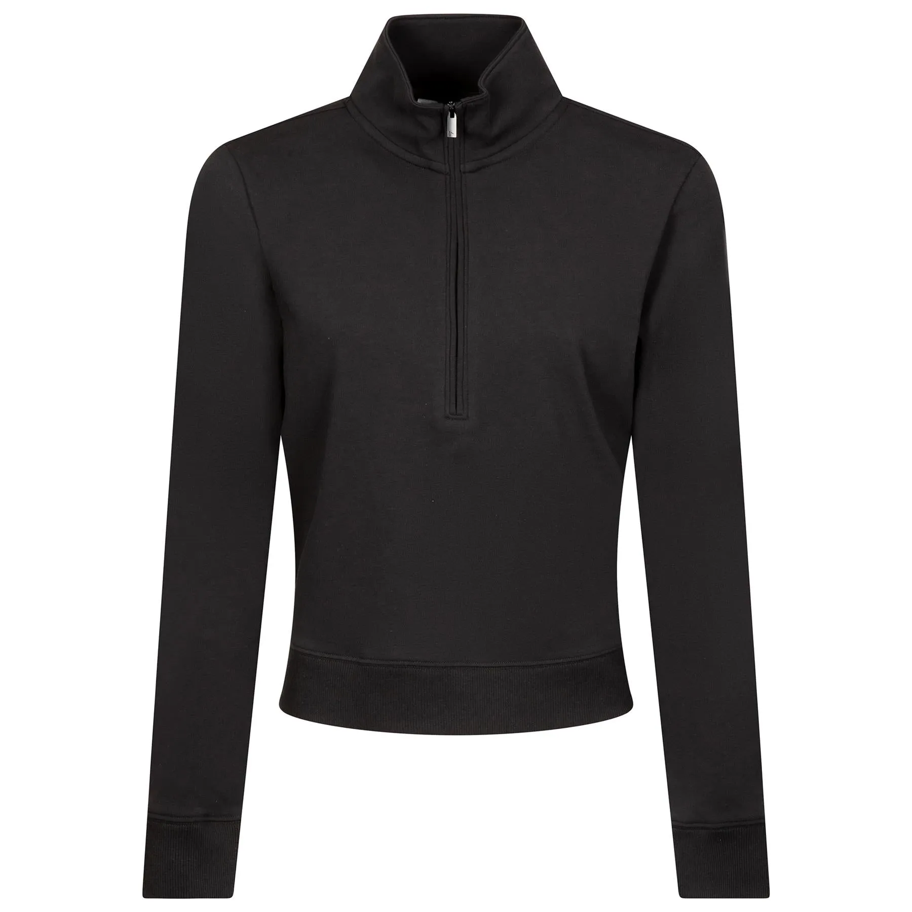 Womens Cloud Half Zip Mid Layer Black - 2024