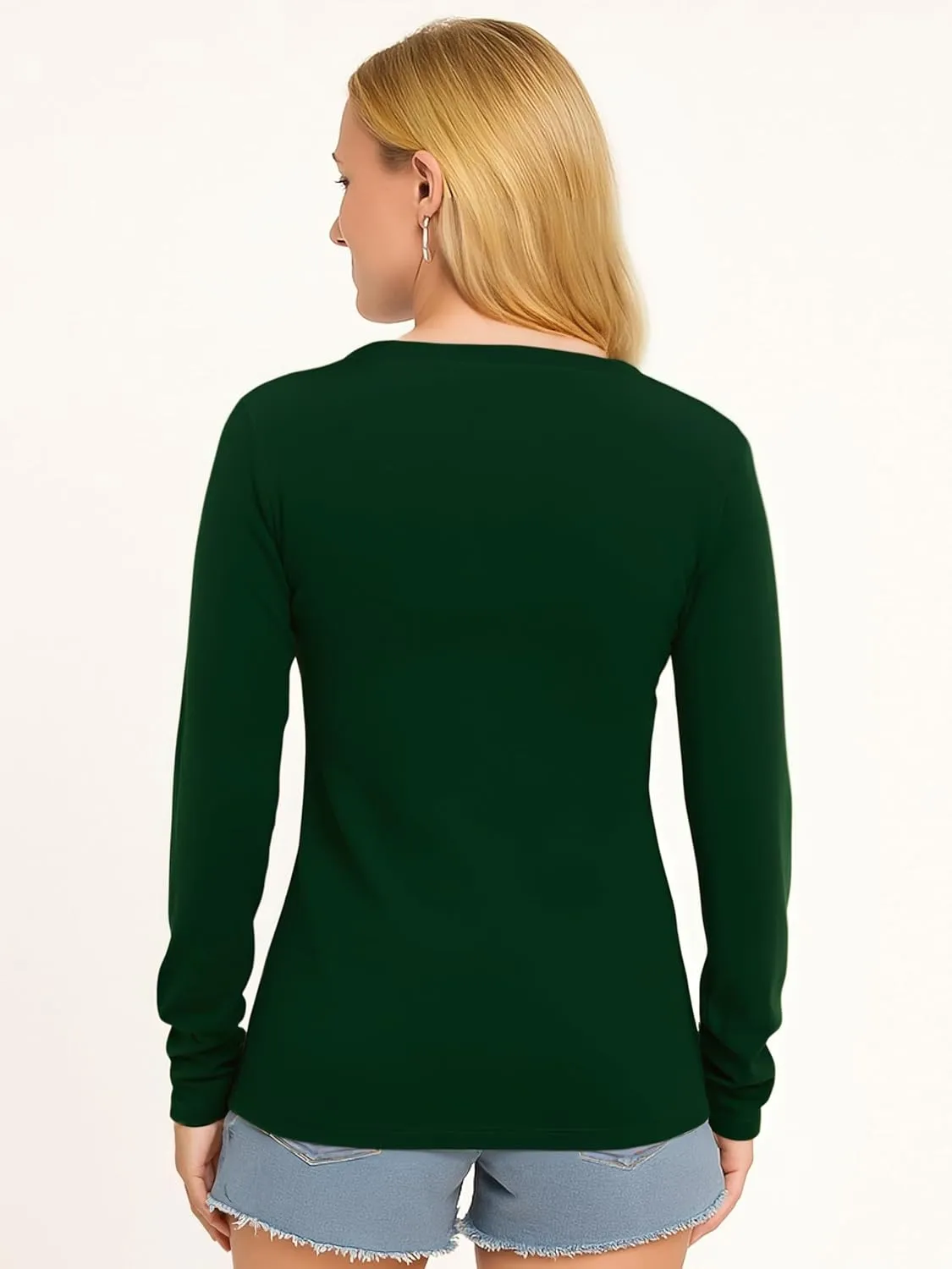 Women's Long Sleeve Moisture Wicking Athletic Shirts Dry Fit Workout Tops for Women